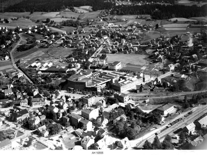 Flyfoto over Askim ca 1930