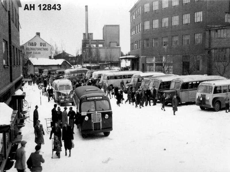 Askim torg på 50 tallet