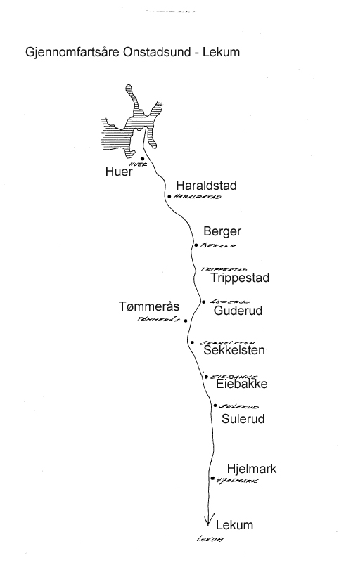 Onstadsund til Lekum